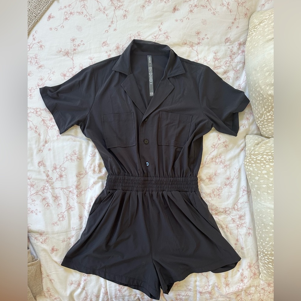 Vuori Black Romper - worn once!